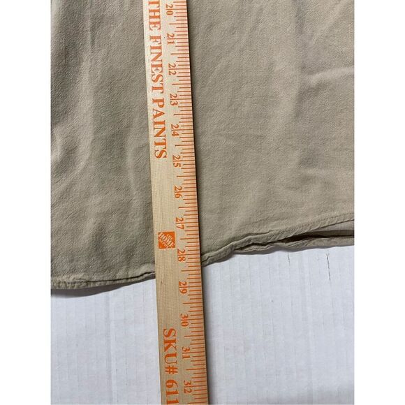 Bear Back Buckmaster Button Down Men's Medium Tan Short Sleeve Shirt A18‎ - Picture 4 of 7
